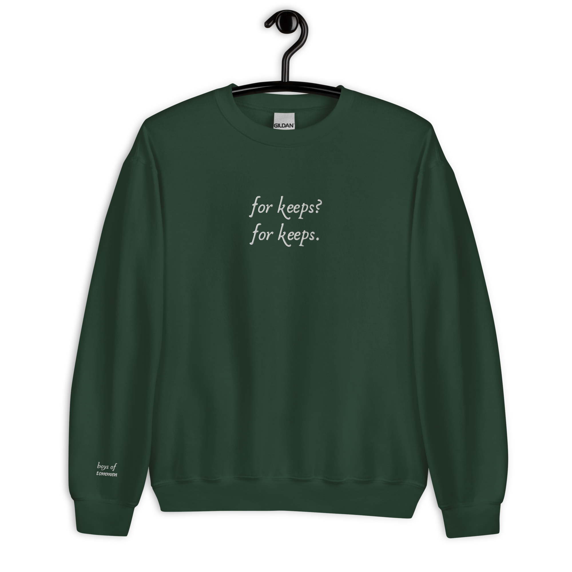 "For Keeps" Unisex Sweatshirt